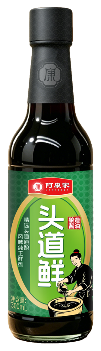 阿康家头道鲜酱油用于白灼点蘸